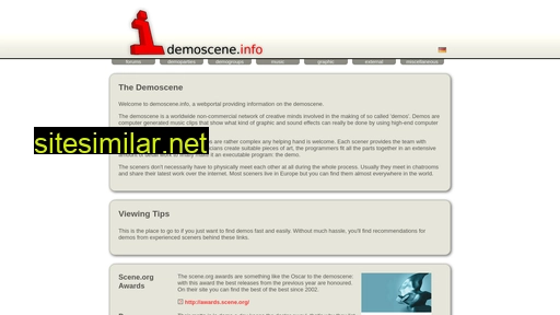 demoscene.info alternative sites