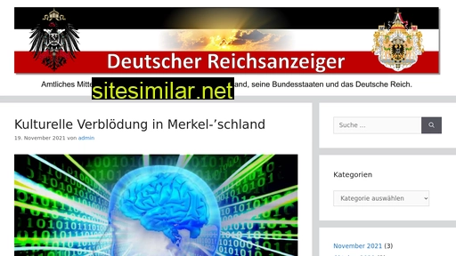 deutscherreichsanzeiger.info alternative sites