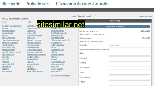 digi-news.de.domain-auktionen.info alternative sites