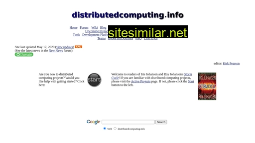 distributedcomputing.info alternative sites