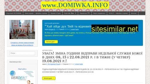 Domiwka similar sites