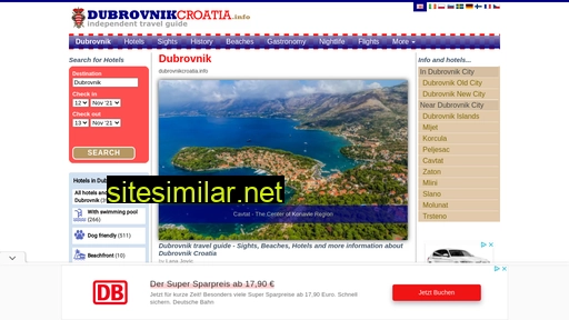 Dubrovnikcroatia similar sites