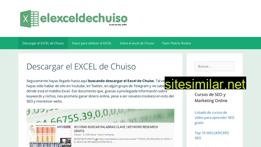 elexceldechuiso.info alternative sites