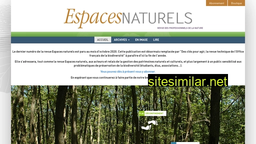 espaces-naturels.info alternative sites