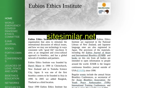 eubios.info alternative sites