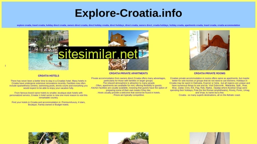 explore-croatia.info alternative sites