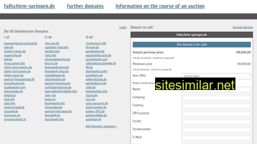 fallschirm-springen.de.domain-auktionen.info alternative sites