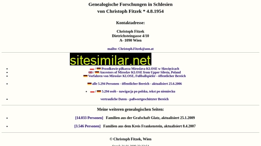 fitzek-genealogie.info alternative sites