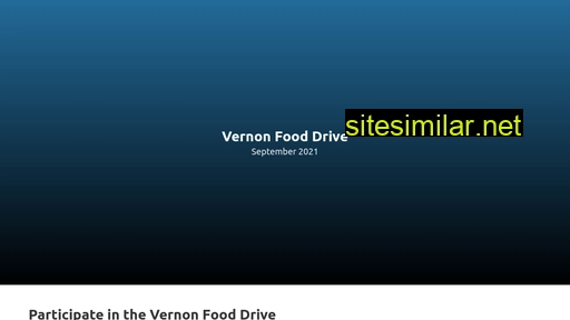 fooddrive.info alternative sites
