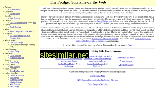 foulger.info alternative sites