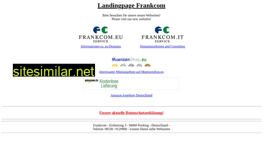 frankcom.info alternative sites