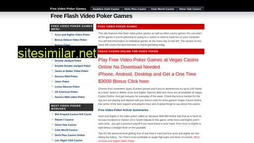free-video-poker-games.info alternative sites