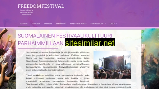 freedomfestival.info alternative sites