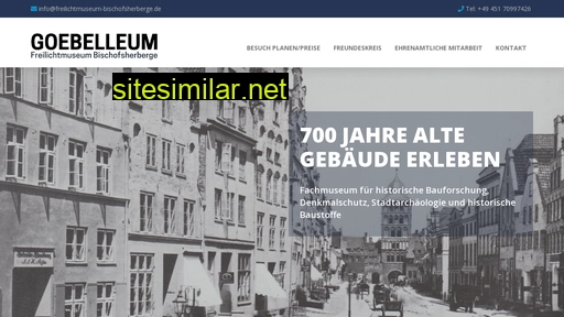 goebelleum-freilichtmuseum-bischofsherberge.info alternative sites