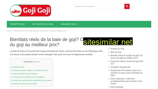 goji-goji.info alternative sites