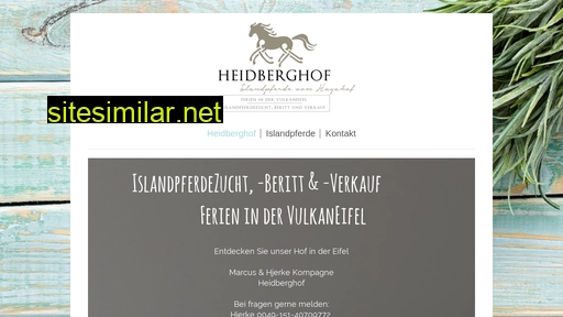 heidberghof.info alternative sites