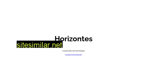 horizontes.info alternative sites