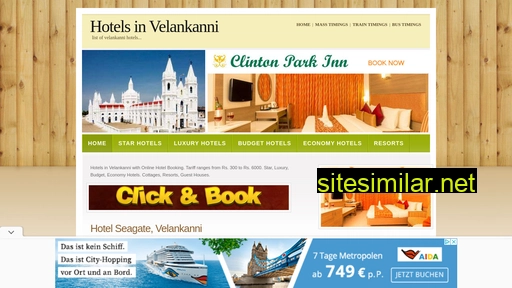 hotelsinvelankanni.info alternative sites