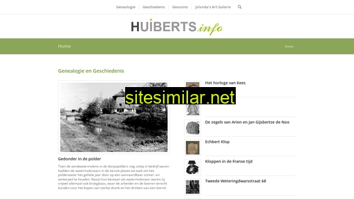 Huiberts similar sites