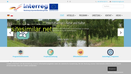 interreg5a.info alternative sites