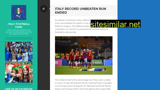 Italyfootballfans similar sites