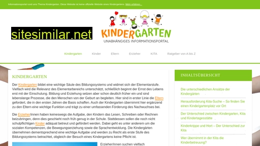 Kindergarten similar sites