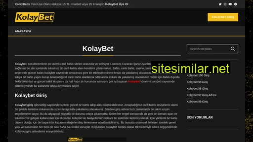 Kolaybet similar sites
