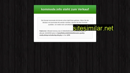 kommode.info alternative sites