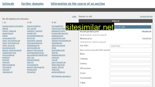latino.de.domain-auktionen.info alternative sites