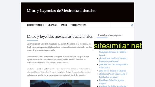 Leyendasdemexico similar sites