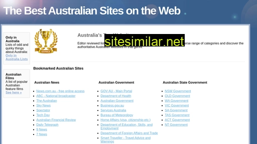 List-directory similar sites