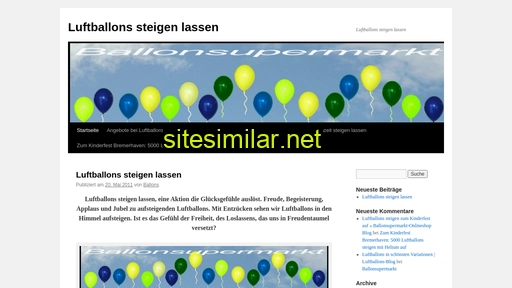 Luftballons-steigen-lassen similar sites