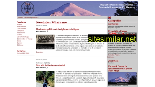 mapuche.info alternative sites