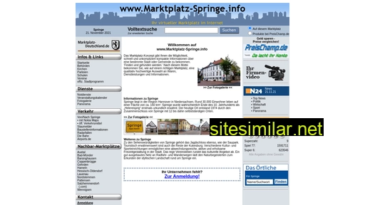 marktplatz-springe.info alternative sites
