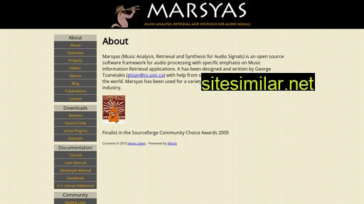 marsyas.info alternative sites