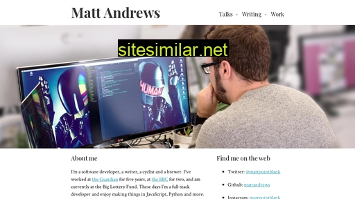 Mattandrews similar sites