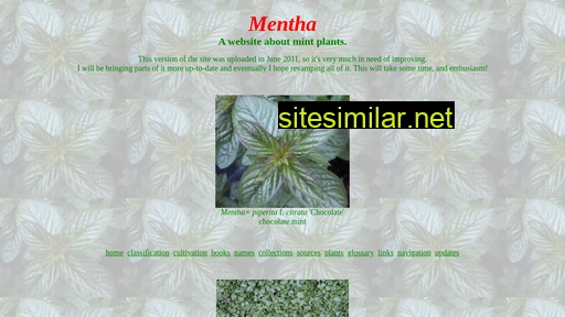 mentha.info alternative sites