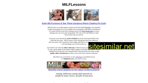 milflessons1.info alternative sites