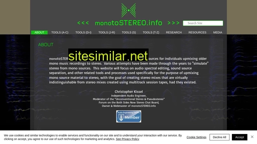 Monotostereo similar sites