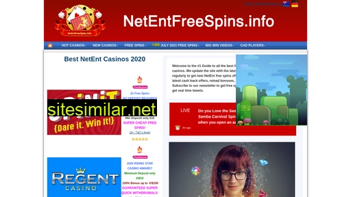 netentfreespins.info alternative sites
