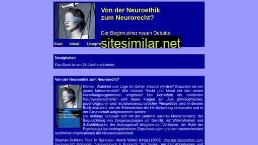 neurorecht.info alternative sites