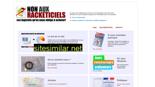 non.aux.racketiciels.info alternative sites