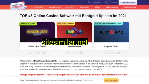 onlinecasinoschweiz.info alternative sites