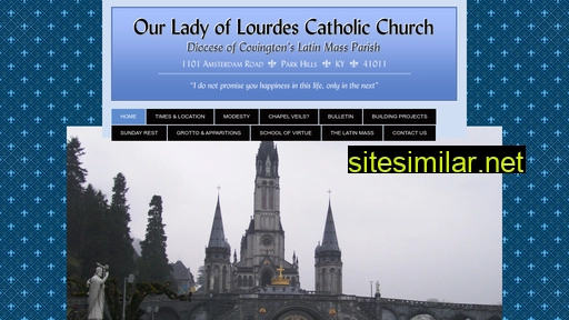 ourladyoflourdes.info alternative sites