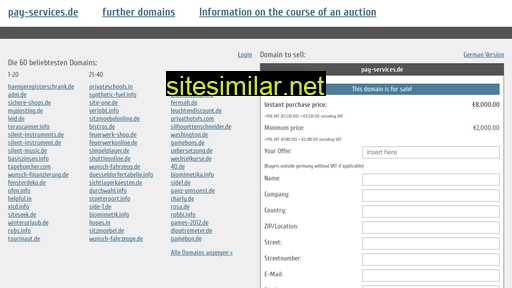 pay-services.de.domain-auktionen.info alternative sites