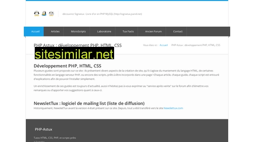 php-astux.info alternative sites