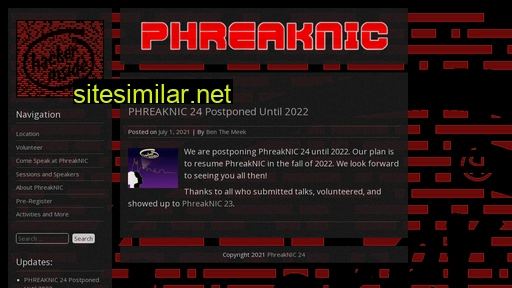 phreaknic.info alternative sites