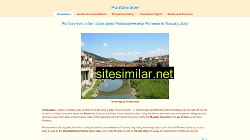 pontassieve.info alternative sites