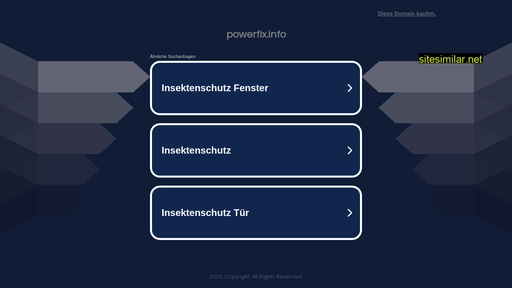 Powerfix similar sites