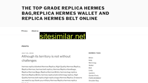 Replica-hermes similar sites